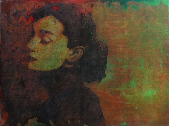 Audrey Hepburn (Acryl 80x60)